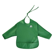 Baby Ess-Schürze mit langen Ärmeln, CeLaVi, Elm Green