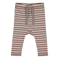 Stripe Rip Pants Baby, Müsli, Brown Sugar, 56 cm