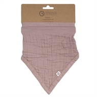 Muslin Bib Bandana, Müsli by Green Cotton, Rose Wood, Lätzchen, Sabberlätzchen, Babysutten.de, Rose Wood