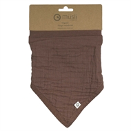 Muslin Bib Bandana, Müsli by Green Cotton, Brown Sugar, Lätzchen, Sabberlätzchen, Babysutten.de, Bandana Lätzchen