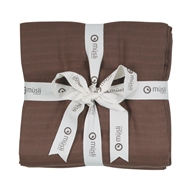 Muslin Wrap, Müsli, 120 x 120 cm, Brown Sugar (2 Stck.)  Müsli By Green Cotton, Babyausstattung