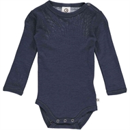 Woolly Body l/s, Müsli, Night Blue