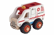 Holzspielzeug, Spielzeug, Ambulanz, Kinderspielzeug