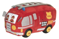 Plüschtraktor. spielzeug,  Plüsch, Kuscheltier, Teddy  Feuerwehrwagen, Teddykompagniet, Rot