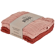 Bunte Mullwindel, Mullwindel im 4'er- Pack, 65/65 cm, Misty Rose