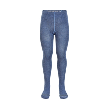 Babystrumpfhose, Minymo, Blue Melange (1 Paar)