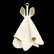 Mullwindel, Schmusetuch, Bibs, 40 x 40 cm, Ivory Stoffwindel, Bibs