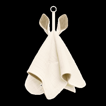 Schmusetuch Kangaroo Bibs, 40 x 40 cm, Ivory