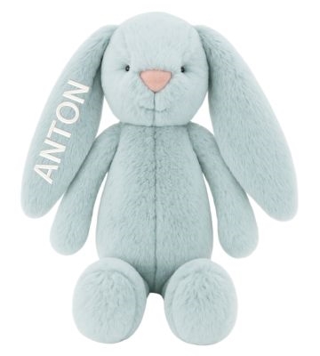 Kuscheltier mit Namen, Hase, Tinka Baby, Rosa, 1 Ohr Bestickung