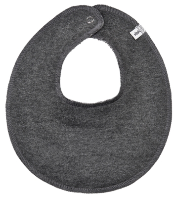 Sabberlätzchen Pippi, Dark Grey Melange