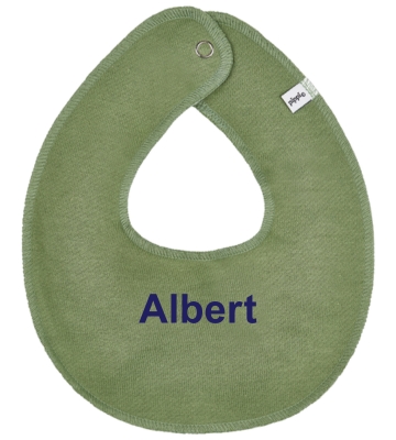 Sabberlätzchen mit Namen, Pippi, Dry Green