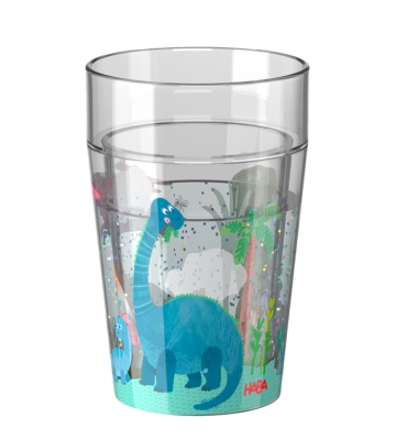 Glitzerbecher Dino, Haba