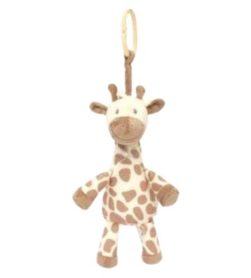Clip On Giraffe, My Teddy, Beige
