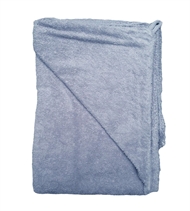 Kapuzenbadetuch, RIC, 90/87 cm, grau