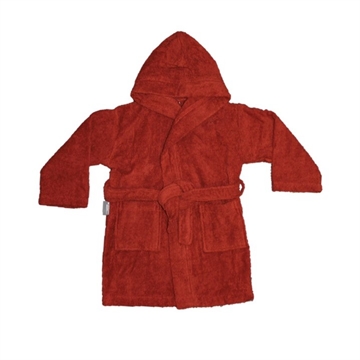 Bademantel, Nørgaard Madse, Frottee, Dusty Red, 2 Jahre
