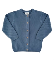 Babyjäckchen - Cardigan Infinity Organic, Fixoni, China Blue