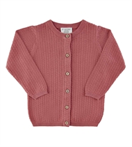 Babyjäckchen - Cardigan Infinity Organic, Fixoni, Dusty Rose