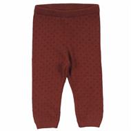 Knit Pants, Müsli by Green Cotton, Fudge, 56 cm