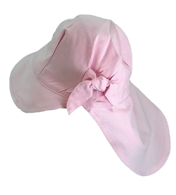Schirmmütze mit Nackenschutz, Pippi, rosa