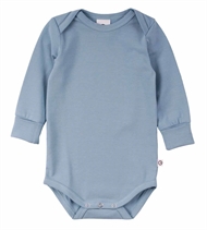 Body Cozy Me LAE, Müsli by Green Cotton, Forever Blue, langärmelig