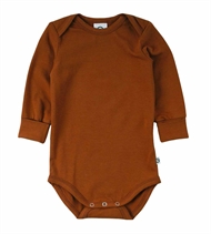 Body Cozy Me, Müsli by Green Cotton, Ocher, langärmelig