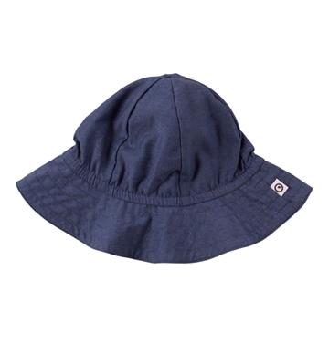 Hat, Müsli by Green Cotton, Chambray, 80-86 cm