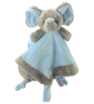 Schnuffeltuch Elefant, My Teddy, hellblau