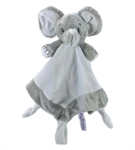 Schnuffeltuch Elefant, My Teddy, Grau