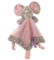 Schnuffeltuch Elefant, My Teddy, rosa