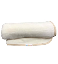 Babydecke Samtweich, creme, 80/110 cm 