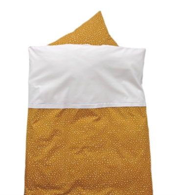 Babybettwäsche, Punkt, Nørgaard Madsen, 80/80 cm, Mustard