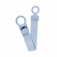 Bibs Clip Loop , Schnullerband, Dusty Blue