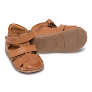 Pom Pom® Starters™ Two Velcro Sandal, Camel