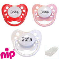 Nip Schnuller mit Namen